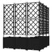 Vază pentru Grădină 5 pcs Negru 120 x 120 x 143 cm Plastic - WALTI WALTI