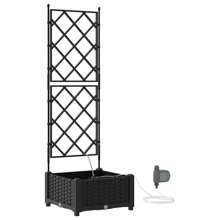 Vază pentru Grădină Negru 40 x 40 x 126 cm Plastic - WALTI WALTI