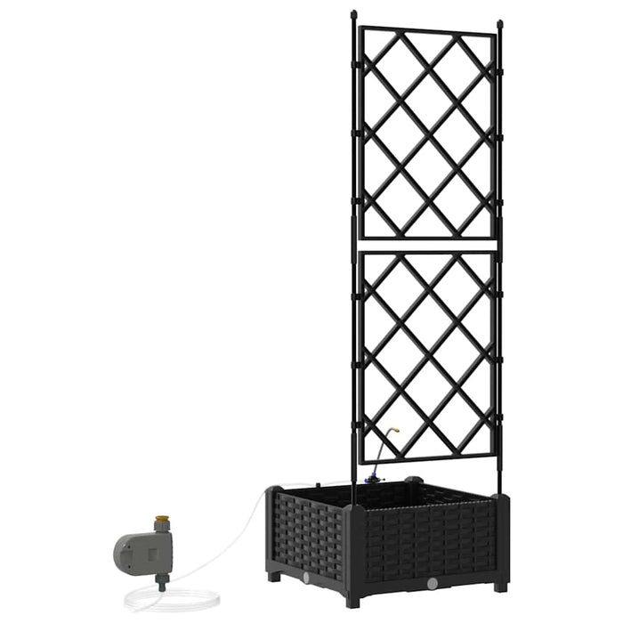 Vază pentru Grădină Negru 40 x 40 x 126 cm Plastic - WALTI WALTI