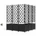 Vază pentru Grădină 5 pcs Negru Plastic - WALTI WALTI