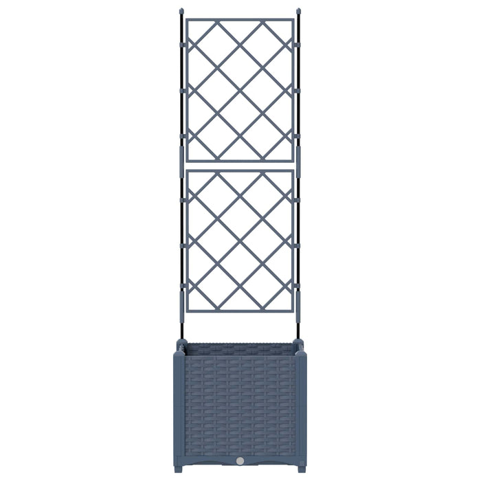 Vază pentru Grădină Gri 40 x 40 x 143 cm PP - WALTI WALTI