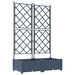 Vază pentru Grădină 2 buc. Gri 80 x 40 x 125,5 cm PP - WALTI WALTI