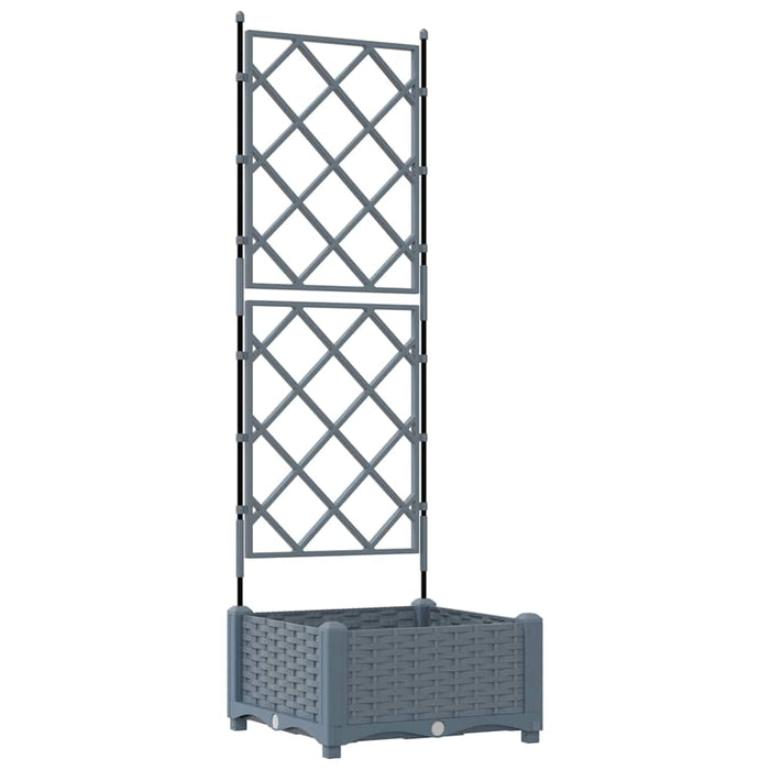 Vază pentru Grădină Gri Deschis 40 x 40 x 125,5 cm PP - WALTI WALTI