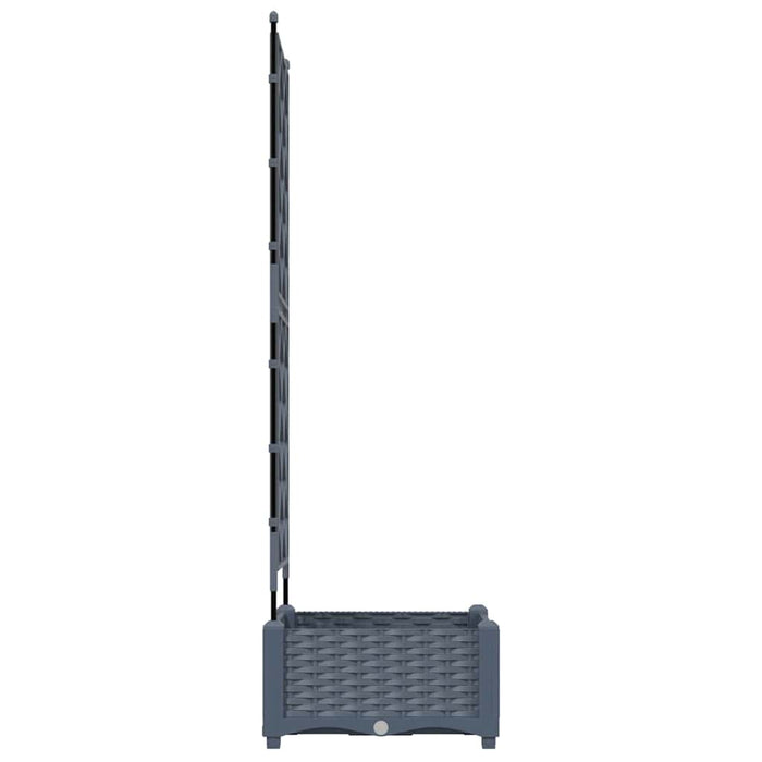 Vază pentru Grădină Gri Deschis 40 x 40 x 125,5 cm PP - WALTI WALTI