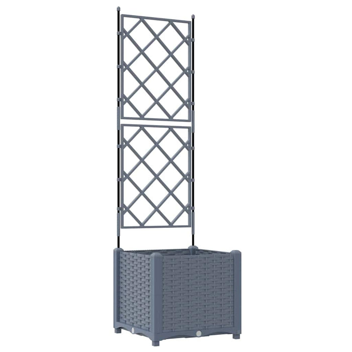Vază pentru Grădină Gri Deschis 40 x 40 x 143 cm PP - WALTI WALTI
