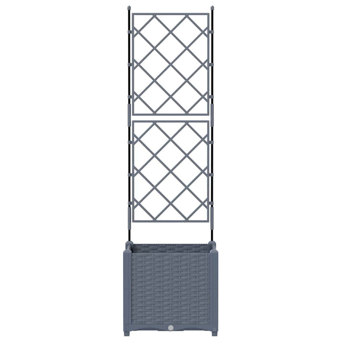 Vază pentru Grădină Gri Deschis 40 x 40 x 143 cm PP - WALTI WALTI