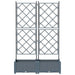 Vază pentru Grădină 2 pcs Gri Deschis 80 x 40 x 125,5 cm - WALTI WALTI