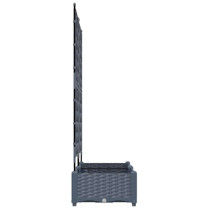 Vază pentru Grădină 2 pcs Gri Deschis 80 x 40 x 125,5 cm - WALTI WALTI