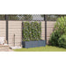 Vază pentru Grădină 3 pcs Gri Deschis 120 x 40 x 143 cm Plastic - WALTI WALTI