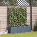 Vază pentru Grădină 3 pcs Gri Deschis 120 x 40 x 143 cm Plastic - WALTI WALTI