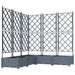 Vază pentru Grădină 5 pcs Gri Deschis 120 x 120 x 125,5 cm - WALTI WALTI