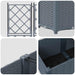 Vază pentru Grădină 5 pcs Gri Deschis 120 x 120 x 143 cm - WALTI WALTI