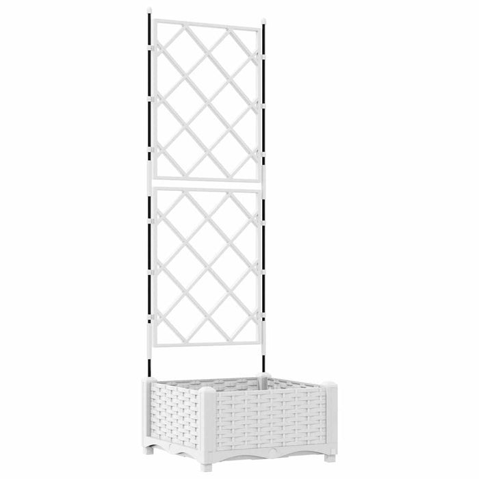 Vază pentru Grădină Alb 40 x 40 x 125,5 cm Plastic - WALTI WALTI