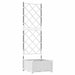 Vază pentru Grădină Alb 40 x 40 x 125,5 cm Plastic - WALTI WALTI