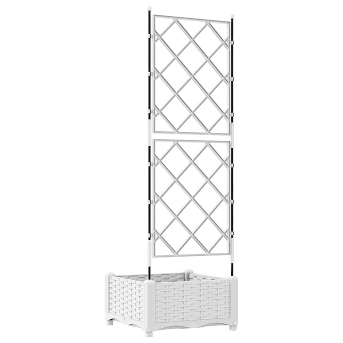 Vază pentru Grădină Alb 40 x 40 x 125,5 cm Plastic - WALTI WALTI
