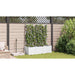 Vază pentru Grădină 3 pcs Alb 120 x 40 x 143 cm Plastic - WALTI WALTI