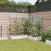 Vază pentru Grădină 5 pcs Alb 120 x 120 x 125,5 cm Plastic - WALTI WALTI