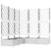 Vază pentru Grădină 5 pcs Alb 120 x 120 x 125,5 cm Plastic - WALTI WALTI