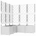 Vază pentru Grădină 5 pcs Alb 120 x 120 x 143 cm Plastic - WALTI WALTI