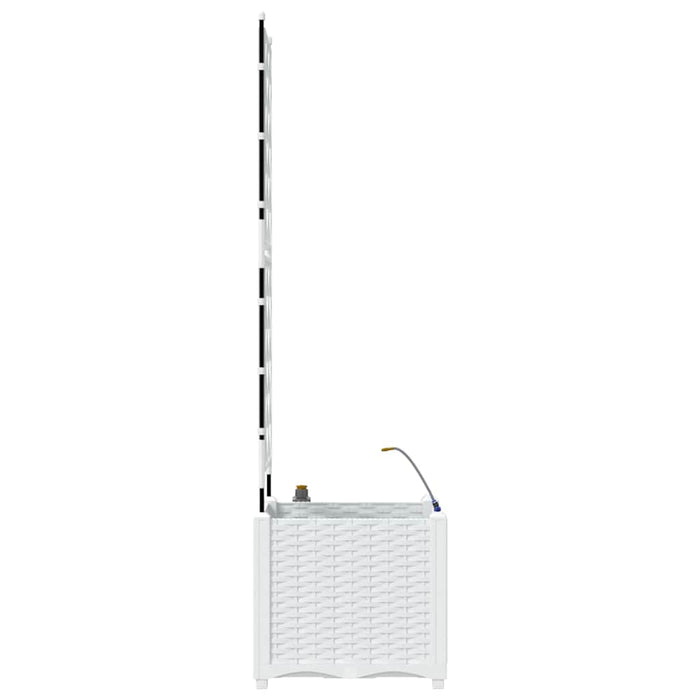 Vază pentru Grădină Alb 40 x 40 x 142 cm Plastic - WALTI WALTI