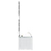 Vază pentru Grădină Alb 40 x 40 x 142 cm Plastic - WALTI WALTI