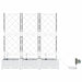 Vază pentru Grădină 3 pcs Alb Plastic - WALTI WALTI