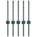 Stâlp de gard. 5 pcs Verde 80 cm Oțel - WALTI WALTI