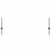 Stâlp de gard. 5 pcs Verde 80 cm Oțel - WALTI WALTI