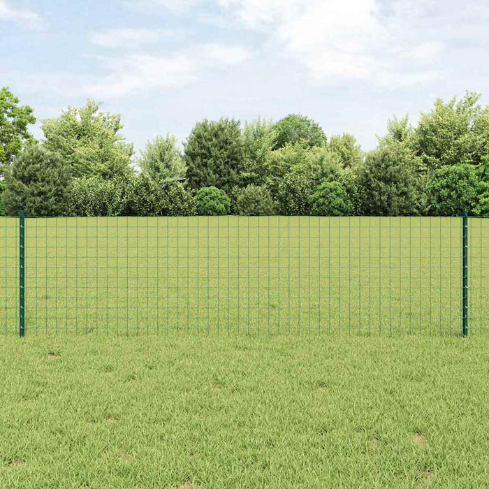 Stâlp de gard. 5 pcs Verde 100 cm Oțel - WALTI WALTI
