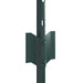 Stâlp de gard. 11 pcs Verde 100 cm Oțel - WALTI WALTI