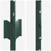 Stâlp de gard. 5 pcs Verde 160 cm Oțel - WALTI WALTI
