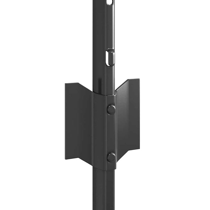 Stâlp de gard. 5 pcs Gri 40 cm Oțel - WALTI WALTI