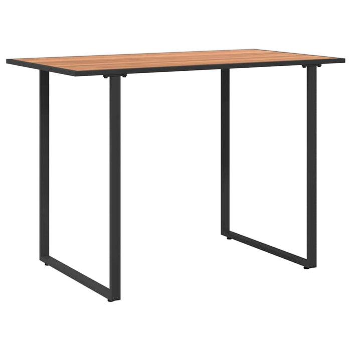 Set de masă pentru grădină 2 pcs Gri deschis Oțel - WALTI WALTI