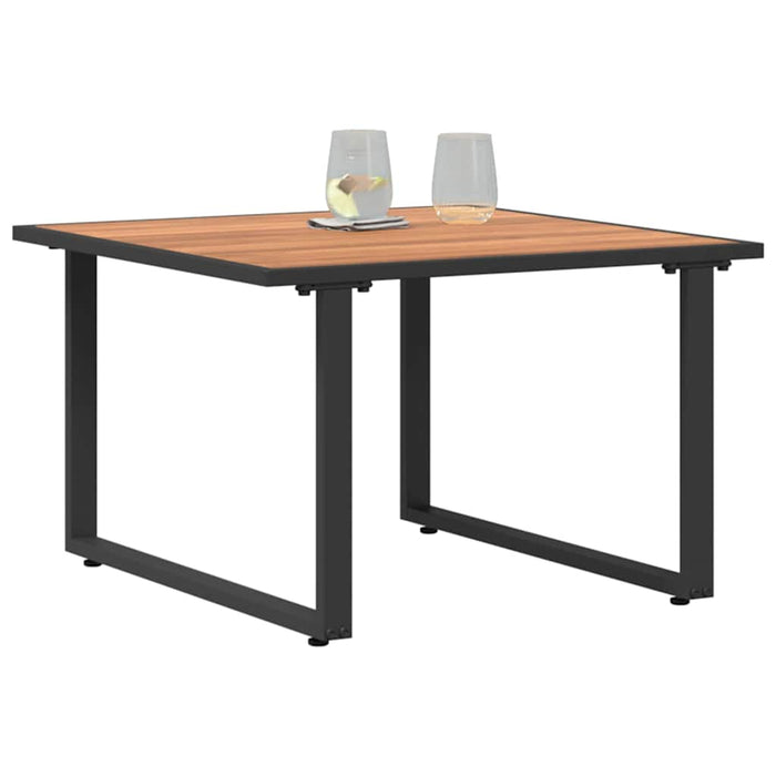 Masă de cafea Negru și Maro 55 x 55 x 35 cm - WALTI WALTI