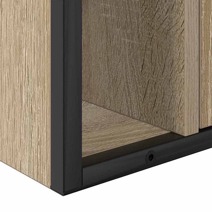 Dulap cu oglindă pentru baie Bej 60 x 16 x 60 cm Lemn compozit - WALTI WALTI