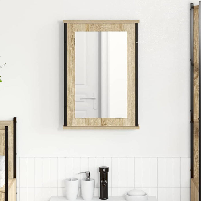 Dulap cu oglindă pentru baie Maro 42 x 12 x 60 cm Lemn compozit - WALTI WALTI