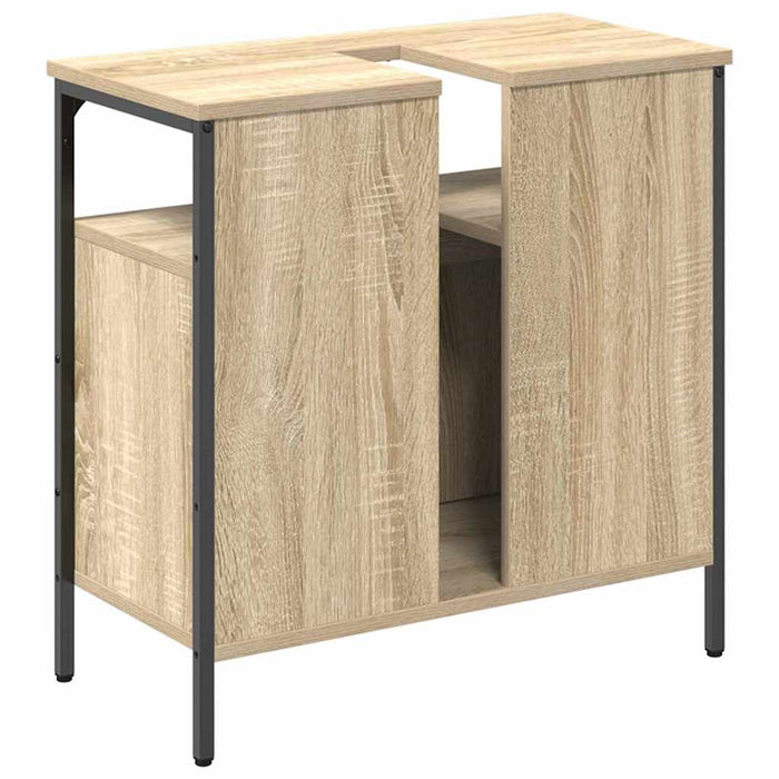 Dulap pentru Chiuveta de Baie Bej 60 x 30 x 60 cm Lemn compozit - WALTI WALTI