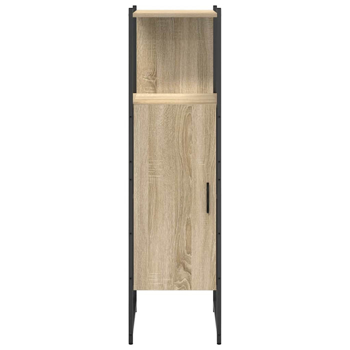 Dulap de Baie cu ușă Bej 33 x 33 x 120.5 cm Lemn compozit - WALTI WALTI