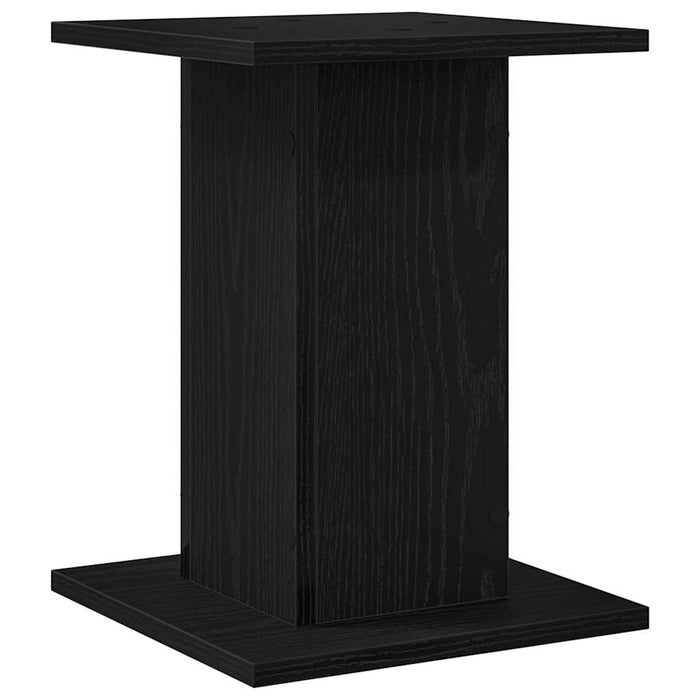 Suporturi pentru Difuzoare 2 pcs Stejar Negru 30 x 30 x 40 cm - WALTI WALTI