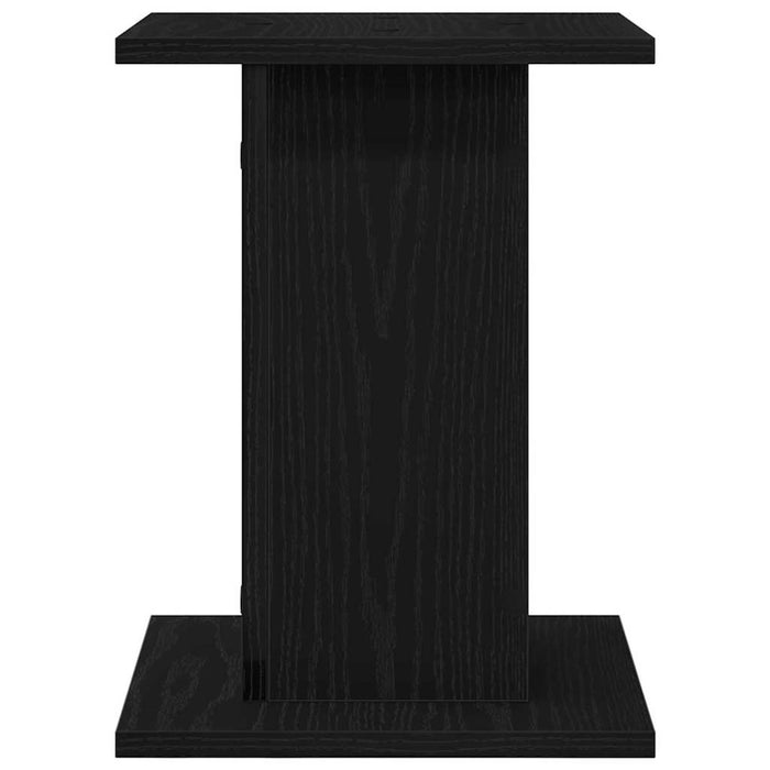 Suporturi pentru Difuzoare 2 pcs Stejar Negru 30 x 30 x 40 cm - WALTI WALTI