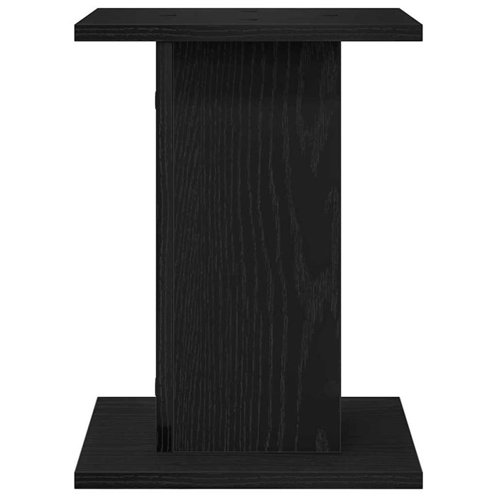Suporturi pentru Difuzoare 2 pcs Stejar Negru 30 x 30 x 40 cm - WALTI WALTI