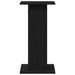 Suporturi pentru Difuzoare 2 pcs Stejar Negru 30 x 30 x 60 cm - WALTI WALTI