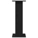 Suporturi pentru Difuzoare 2 pcs Stejar Negru 30 x 30 x 80 cm - WALTI WALTI