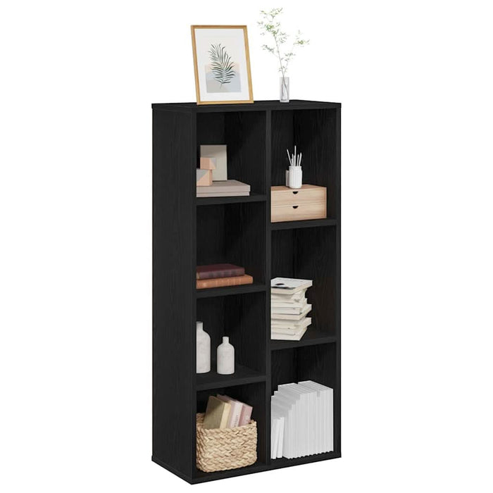 Raft Stejar negru 50 x 25 x 105 cm Lemn compozit - WALTI WALTI