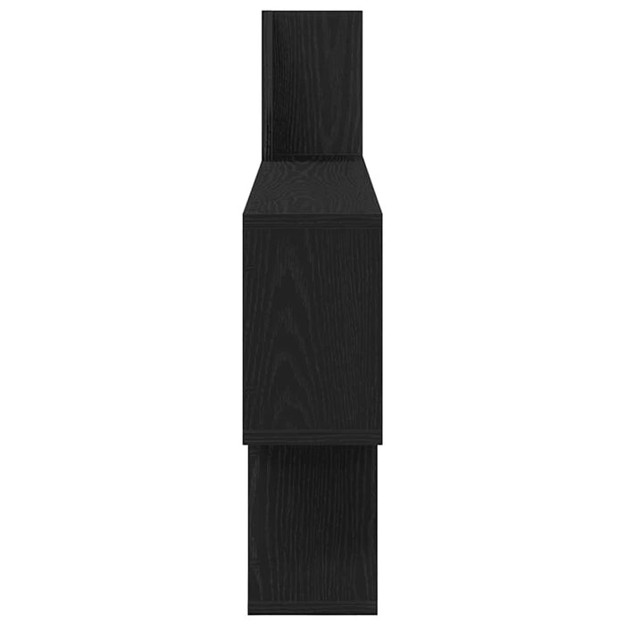 Raft de perete, stejar negru, 100x15x70 cm, lemn prelucrat - WALTI WALTI