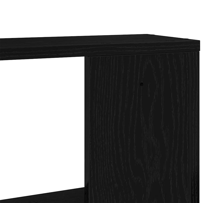 Raft de perete, stejar negru, 100x15x70 cm, lemn prelucrat - WALTI WALTI