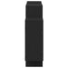 Raft de perete, stejar negru, 159x18x65 cm, lemn prelucrat - WALTI WALTI