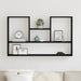 Raft de perete, stejar negru, 99x15x60 cm, lemn prelucrat - WALTI WALTI