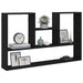Raft de perete, stejar negru, 99x15x60 cm, lemn prelucrat - WALTI WALTI