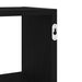 Raft de perete, stejar negru, 100x25x50 cm, lemn prelucrat - WALTI WALTI